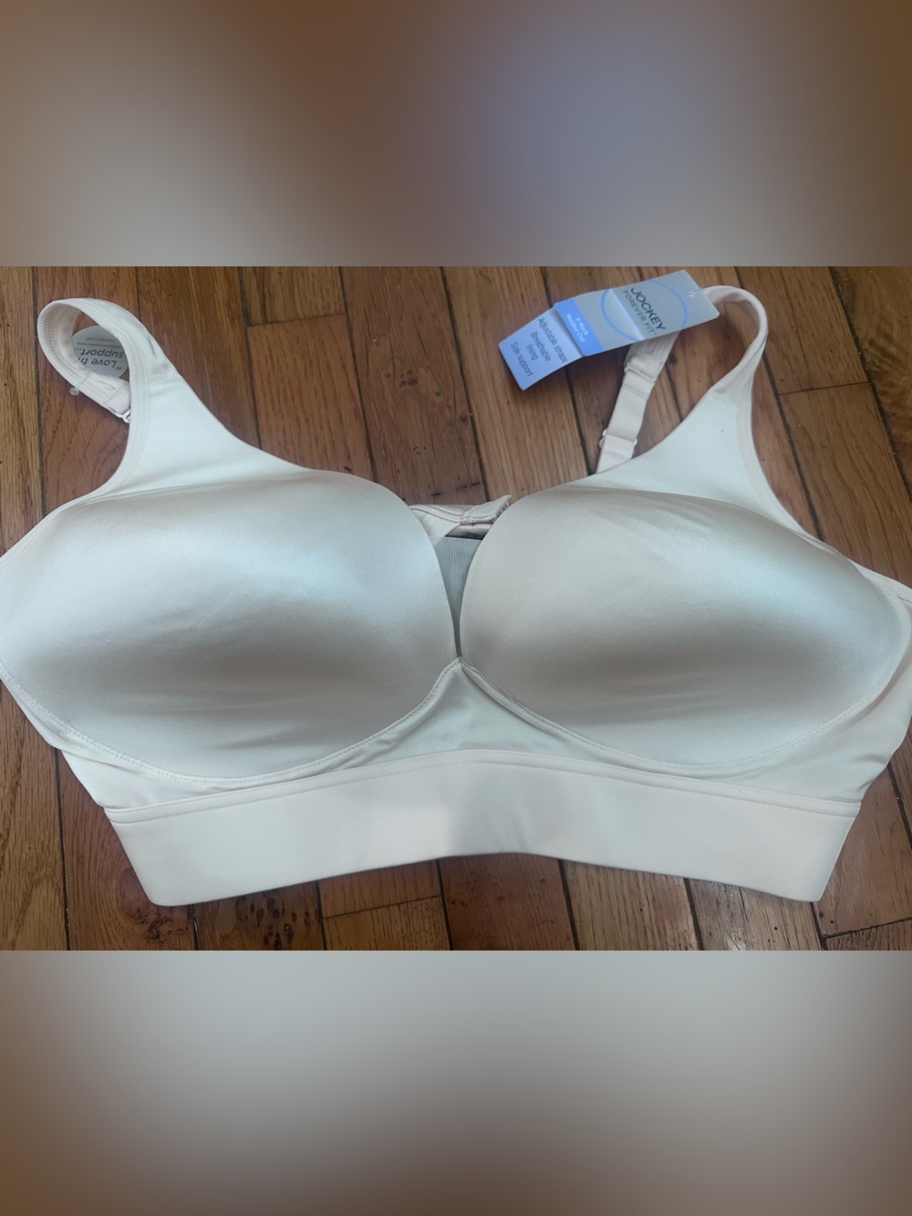NWT Jockey 3XL Seamless Nude T-Shirt Bra - Supportive Everyday Comfort forever f